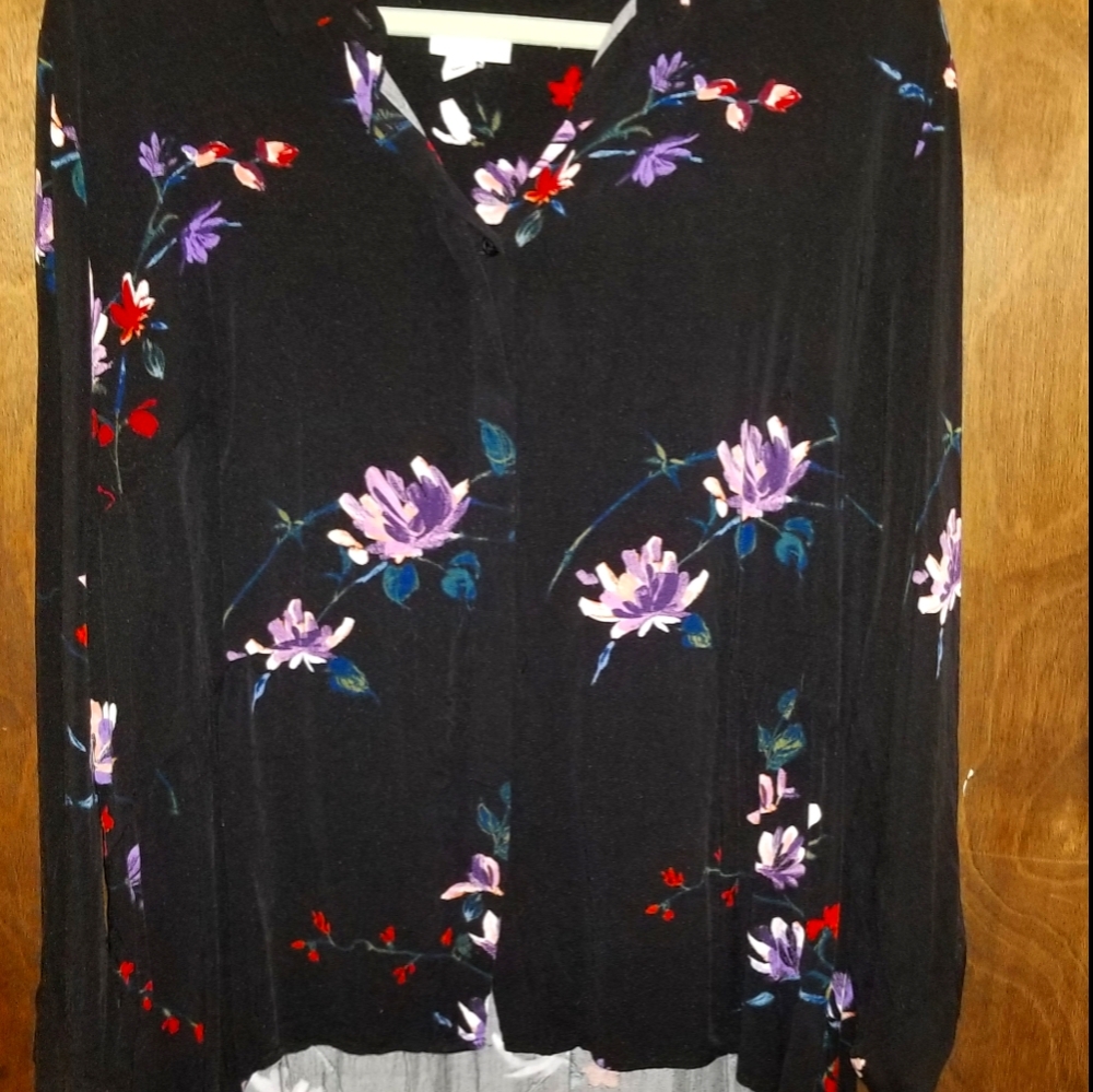 Ava & Big High Low Blouse